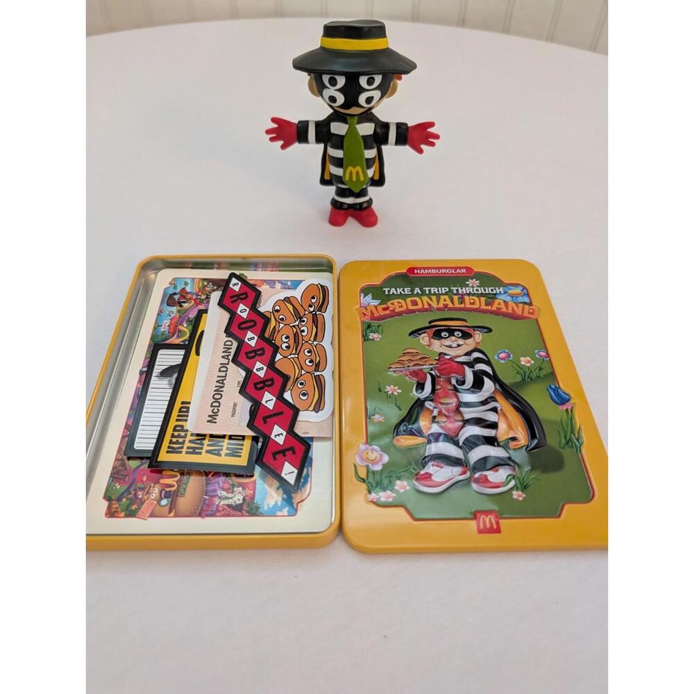 McDonald's Happy Meal Toy Cactus Plant Hamburglar 2022 CPFM/ Collectors Tin Lot